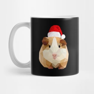 Christmas Santa Hat Hamster Guinea Pig Shirt Mug